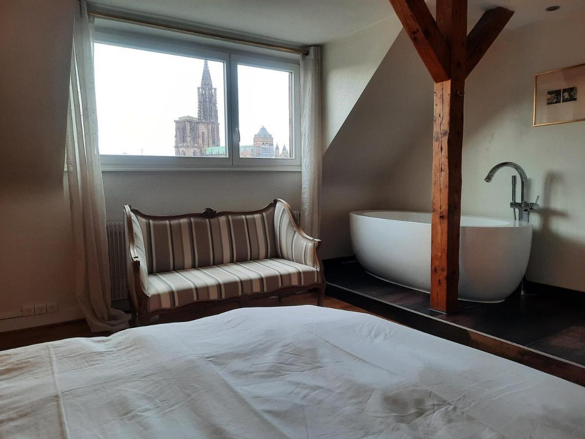 145M² City Center 4 Bedrooms View Of The Cathedral Στρασβούργο Εξωτερικό φωτογραφία